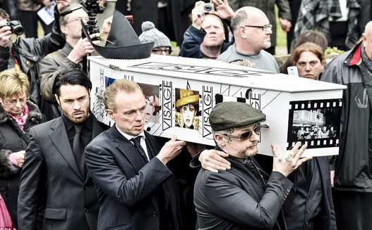 Steve Strange, Visage, Steve Strange Funeral, Martin Kemp, Boy George,Jayce Lewis, Protafield